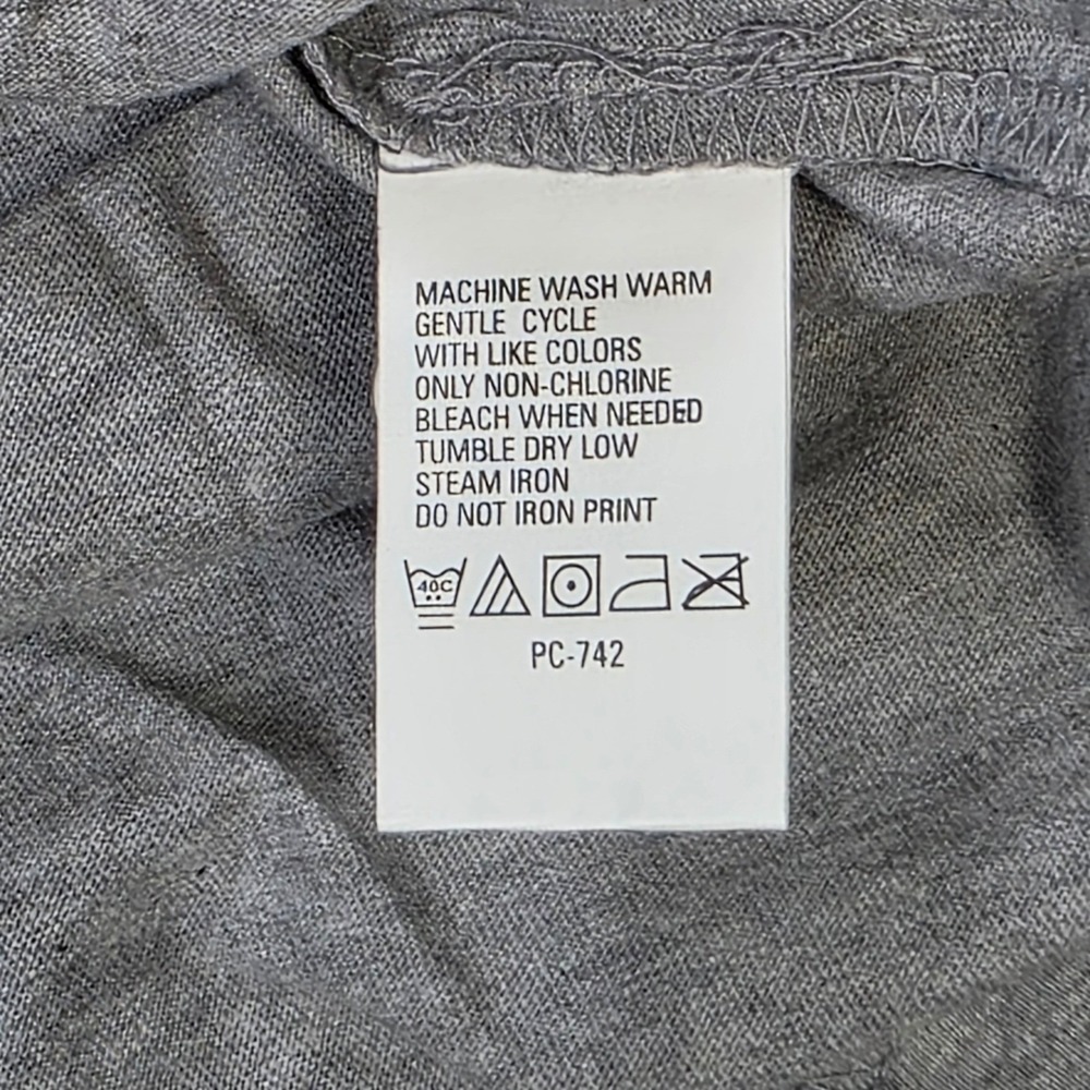 Timberland NH Base Camp T-Shirt Mens Size M Heather Grey Cotton Short Sleeve NWT - Picture 4 of 8